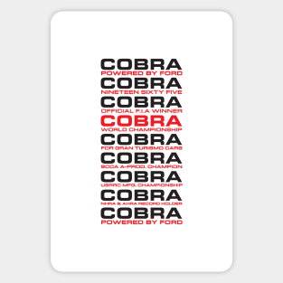 Shelby Cobra Sticker